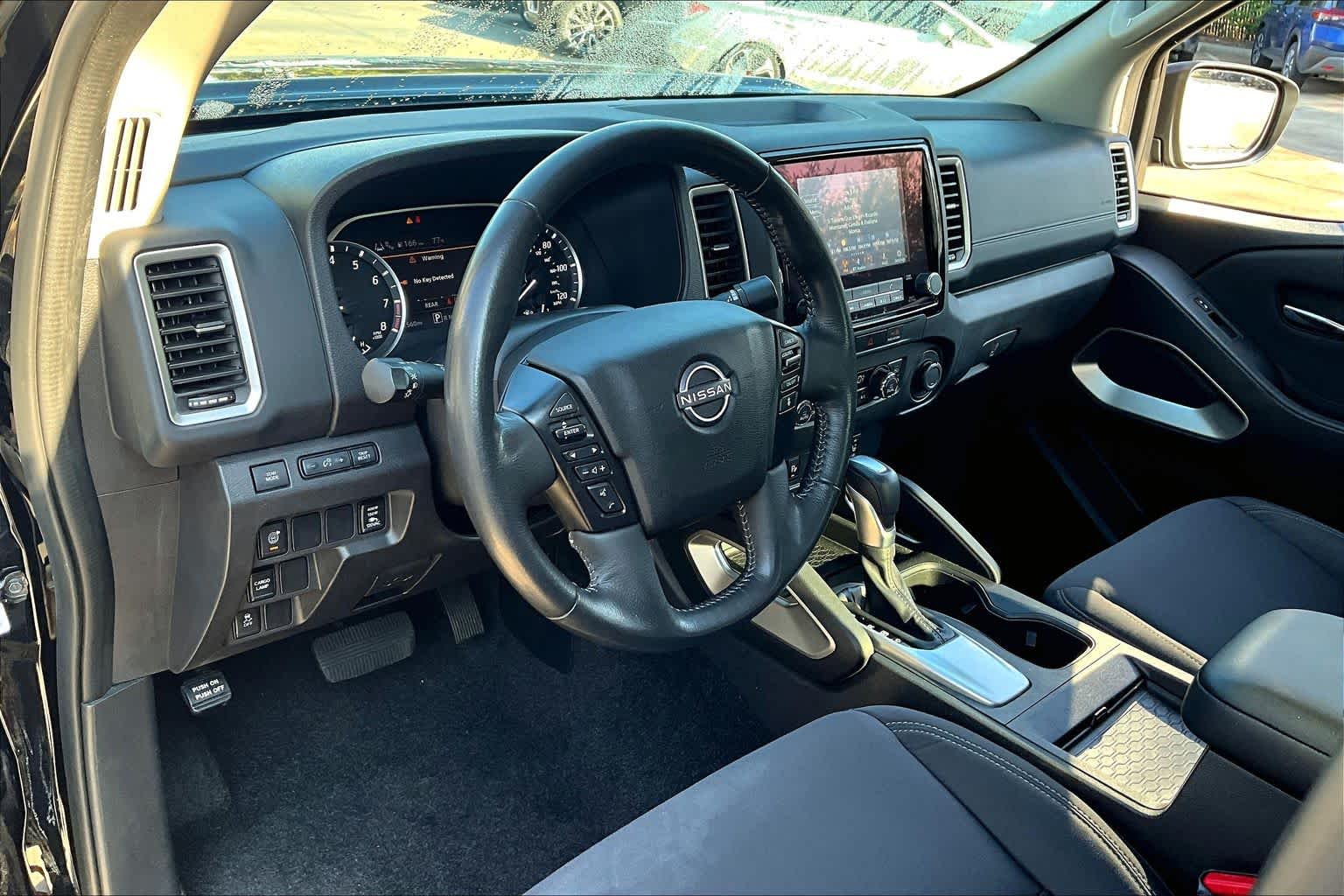 2023 Nissan Frontier SV Super Black at Sterling McCall Nissan