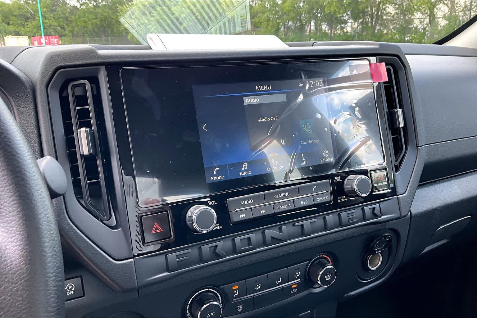 2026 Nissan Frontier S Glacier White at Sterling McCall Nissan