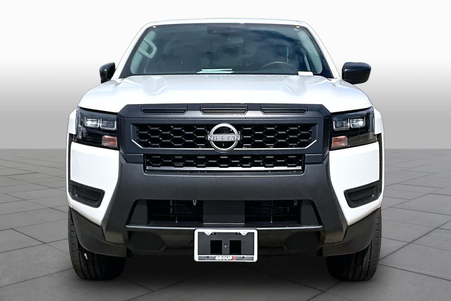 2026 Nissan Frontier S Glacier White at Sterling McCall Nissan