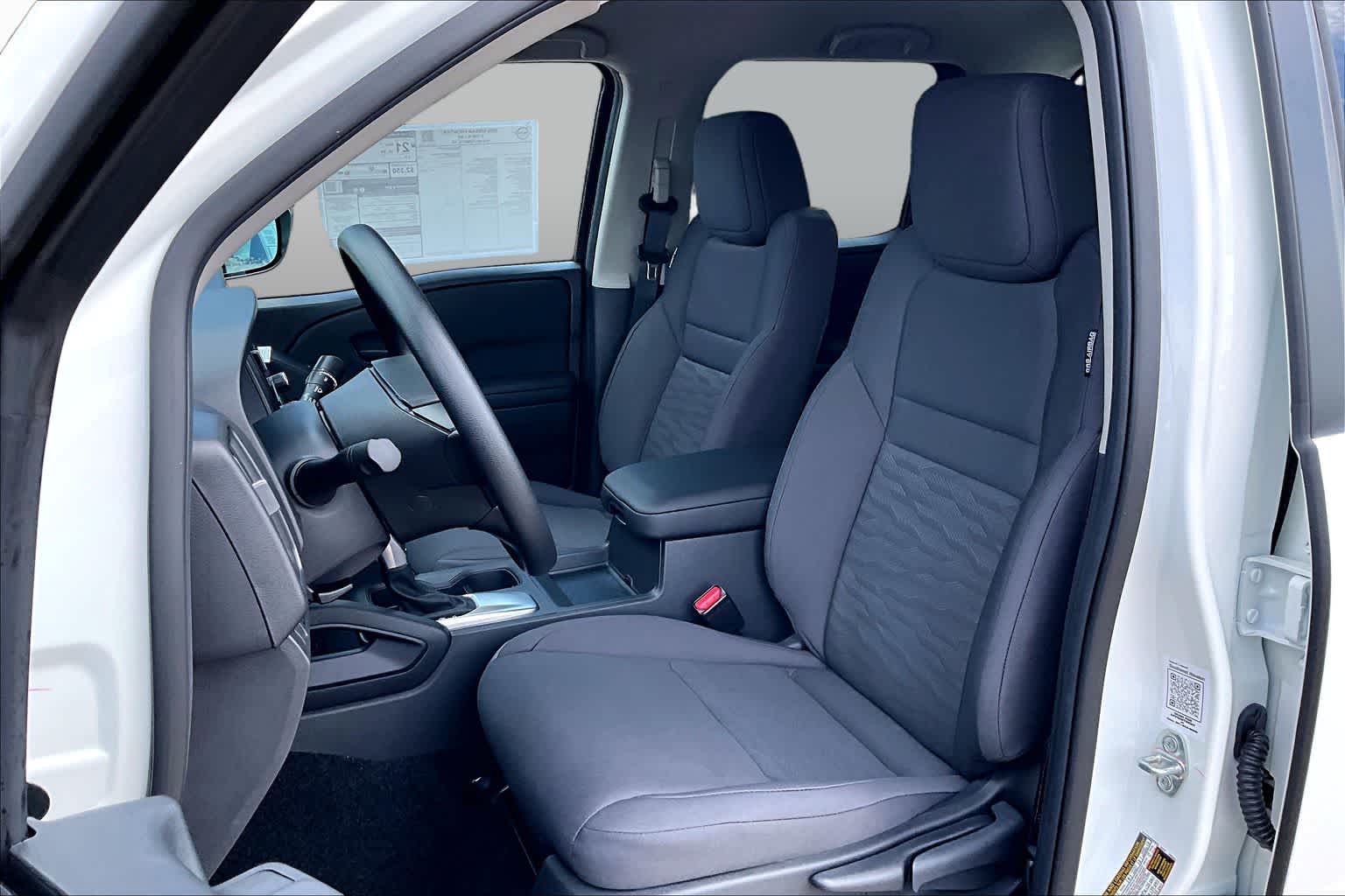 2026 Nissan Frontier S Glacier White at Sterling McCall Nissan