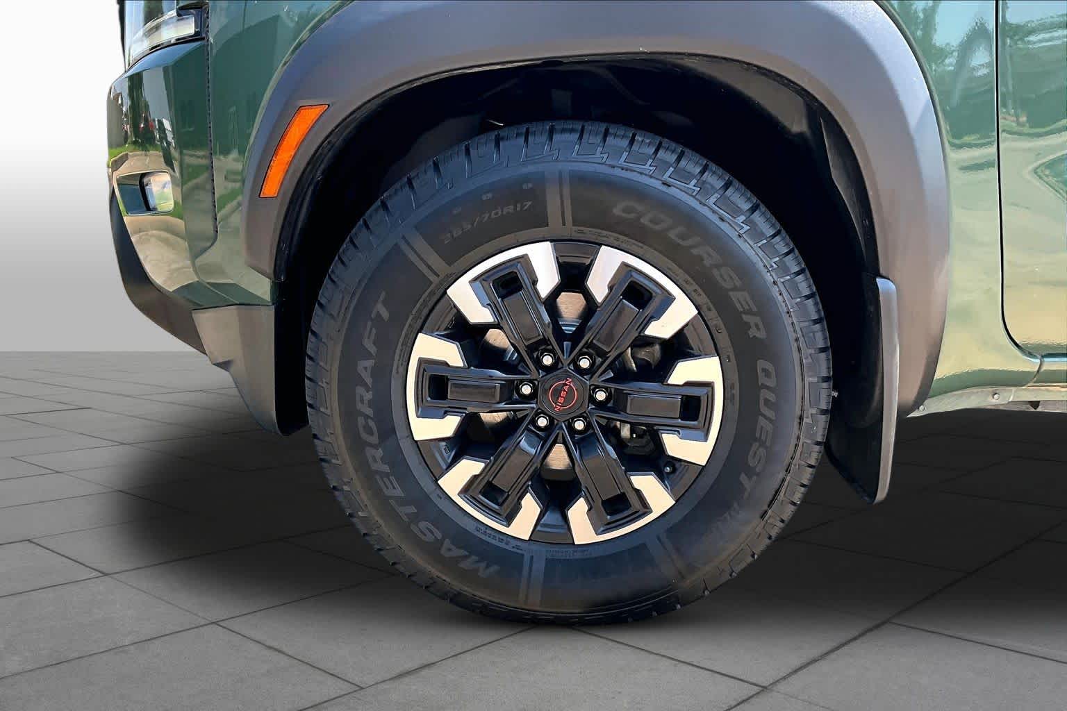2024 Nissan Frontier PRO-X Tactical Green Metallic at Sterling McCall Nissan