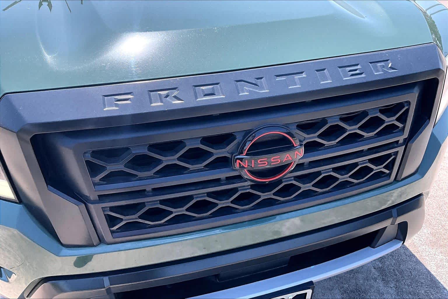 2024 Nissan Frontier PRO-X Tactical Green Metallic at Sterling McCall Nissan