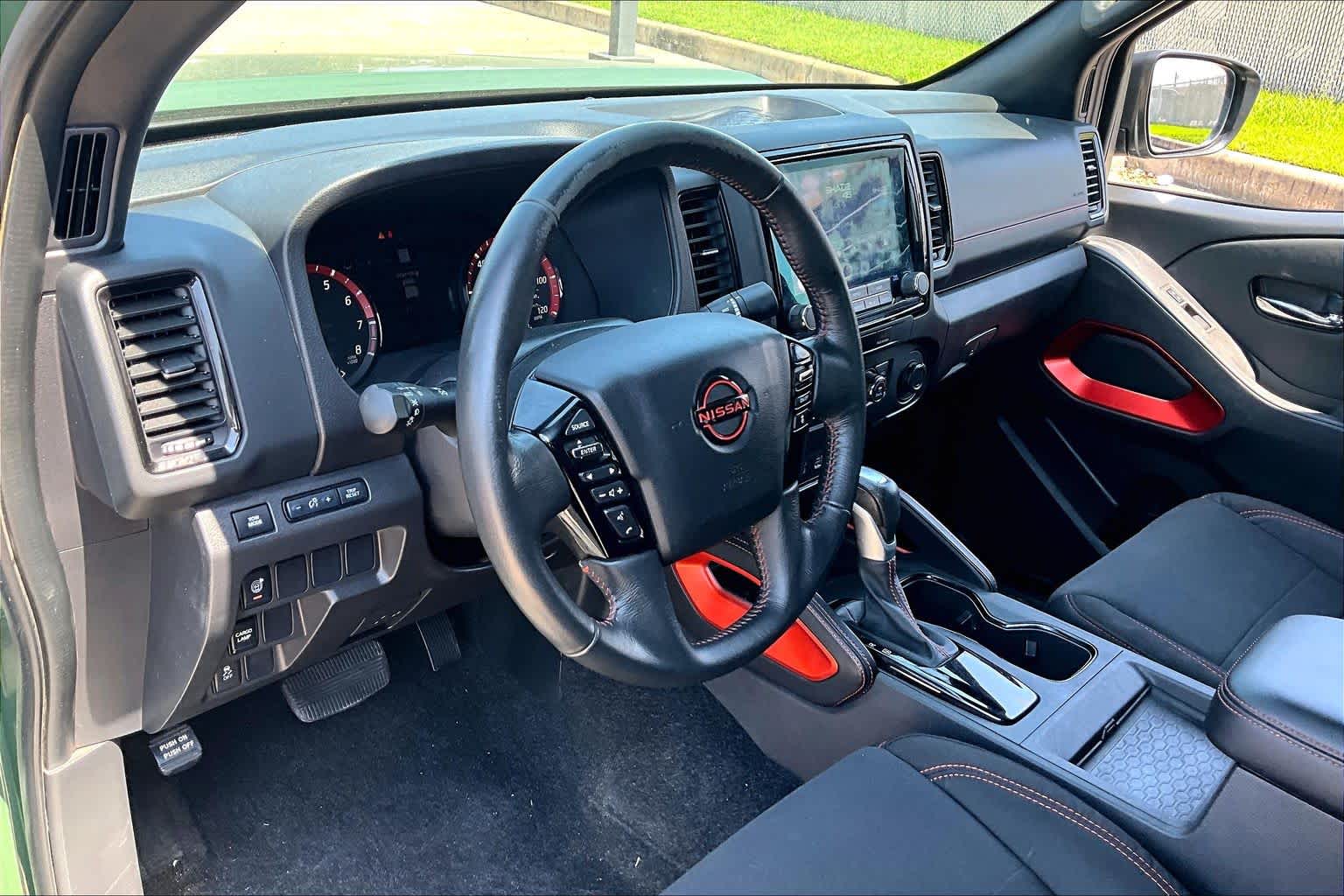 2024 Nissan Frontier PRO-X Tactical Green Metallic at Sterling McCall Nissan