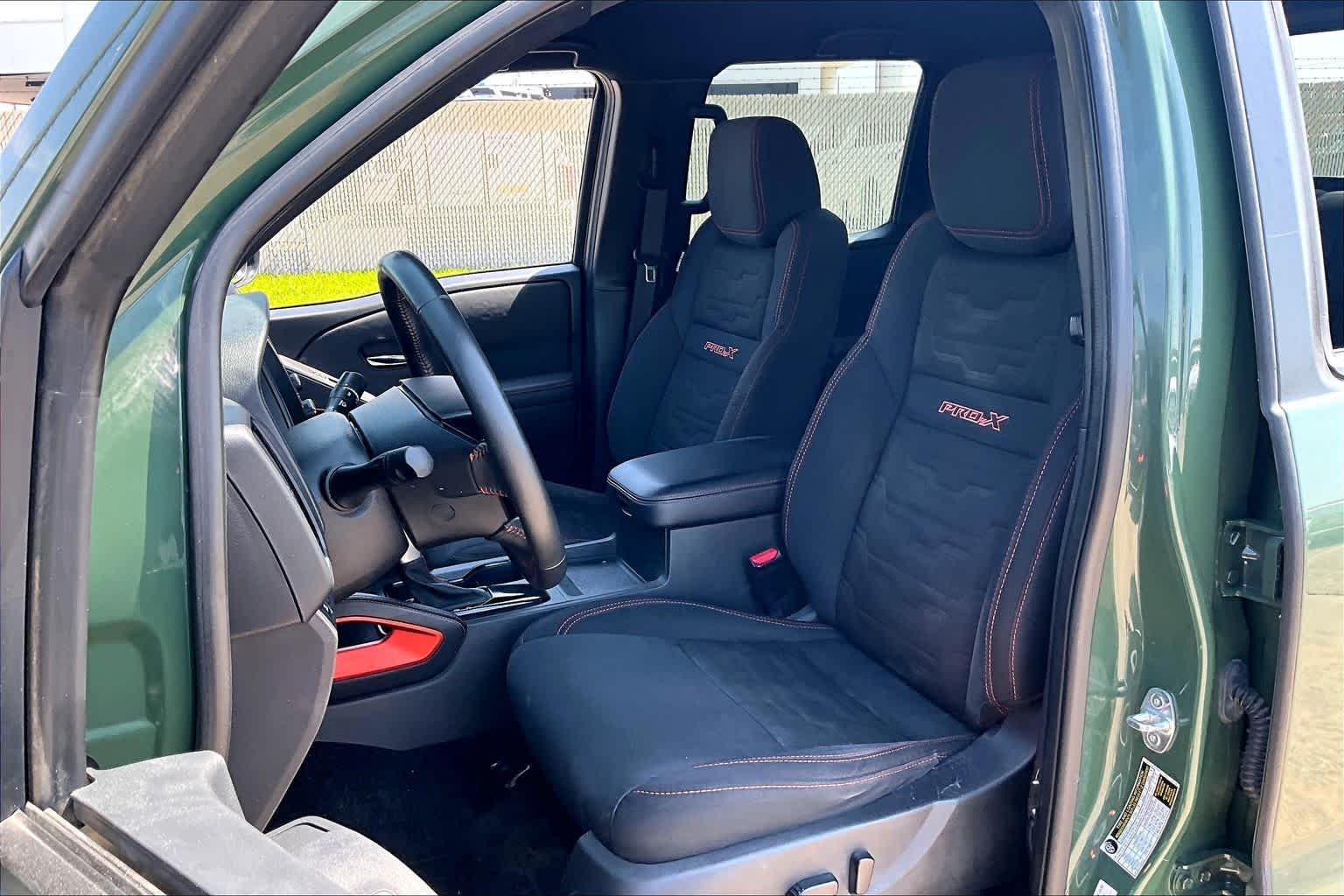 2024 Nissan Frontier PRO-X Tactical Green Metallic at Sterling McCall Nissan