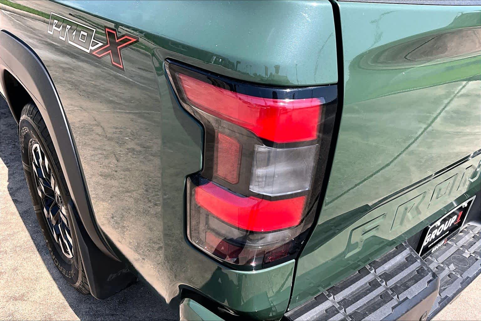 2024 Nissan Frontier PRO-X Tactical Green Metallic at Sterling McCall Nissan