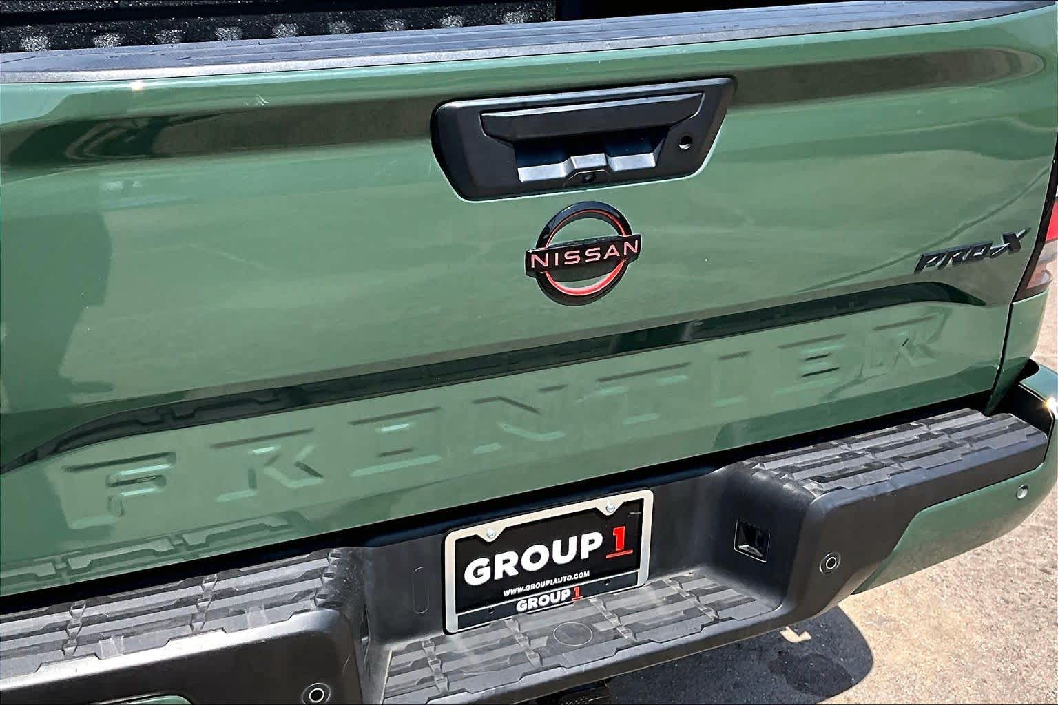 2024 Nissan Frontier PRO-X Tactical Green Metallic at Sterling McCall Nissan
