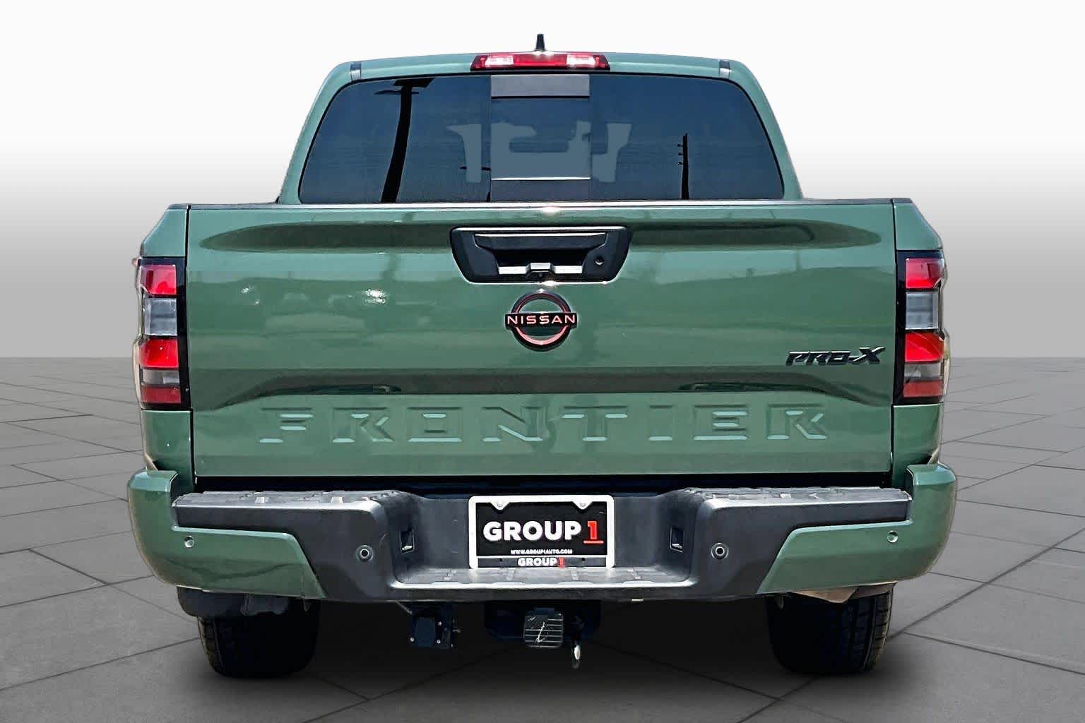 2024 Nissan Frontier PRO-X Tactical Green Metallic at Sterling McCall Nissan