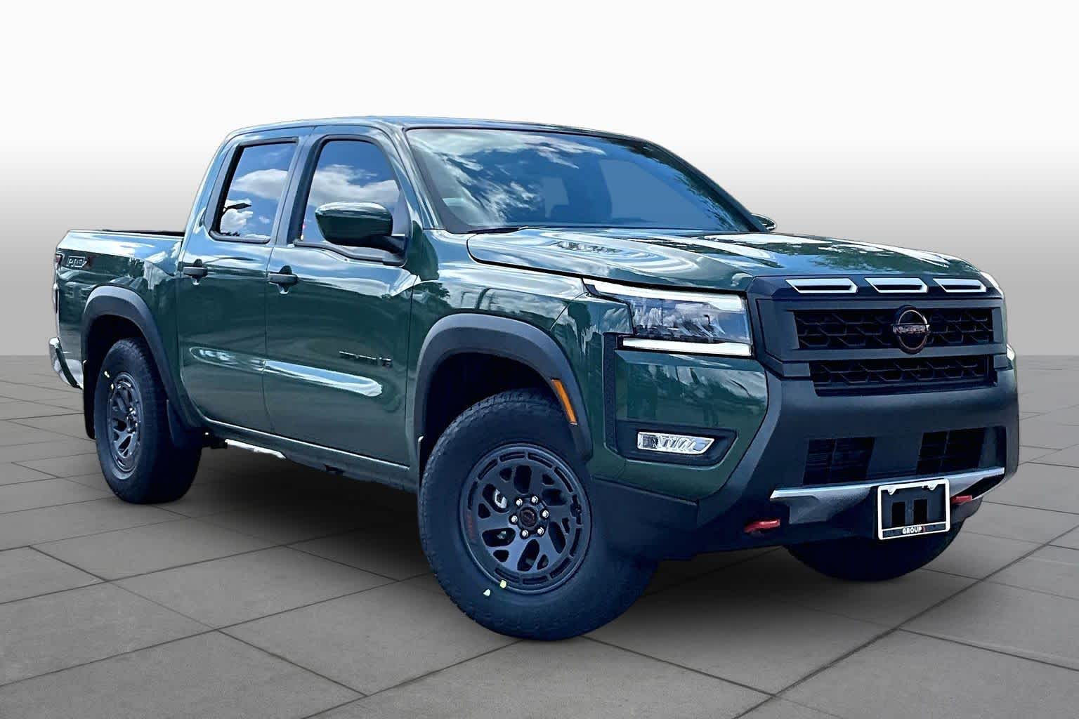 2027 Nissan Frontier PRO-X Tactical Green Metallic at Sterling McCall Nissan