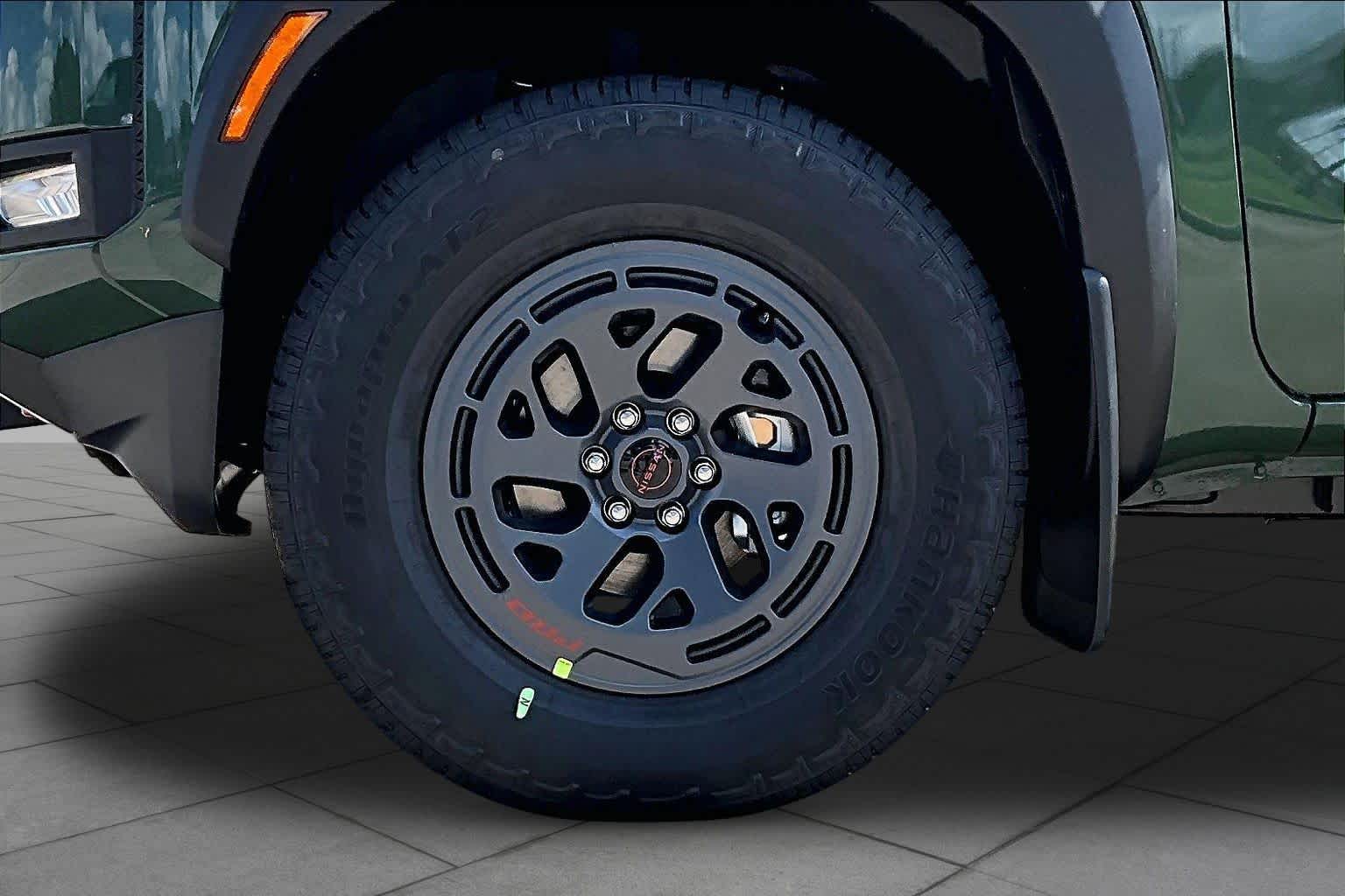 2027 Nissan Frontier PRO-X Tactical Green Metallic at Sterling McCall Nissan