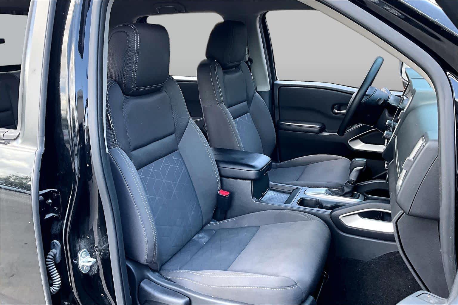 2025 Nissan Frontier SV Super Black at Honda of Clear Lake