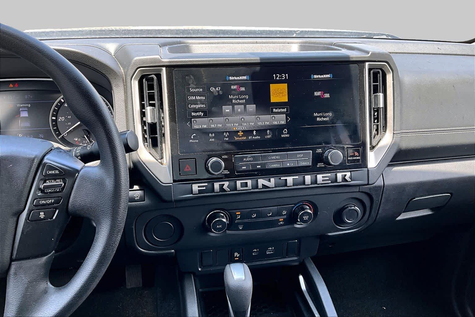 2025 Nissan Frontier SV Super Black at Honda of Clear Lake
