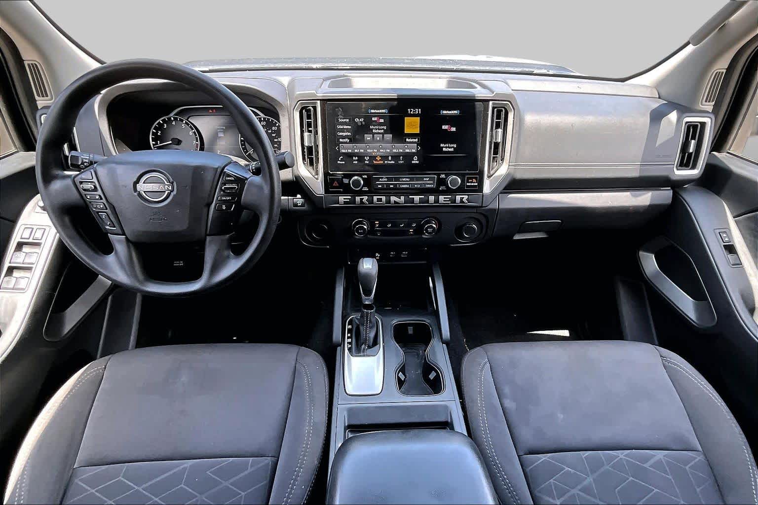 2025 Nissan Frontier SV Super Black at Honda of Clear Lake