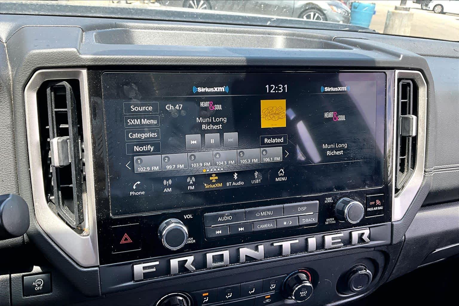 2025 Nissan Frontier SV Super Black at Honda of Clear Lake