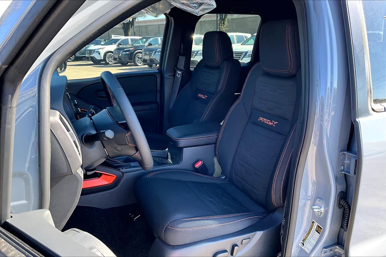 2026 Nissan Frontier PRO-X Boulder Gray Pearl at Sterling McCall Nissan