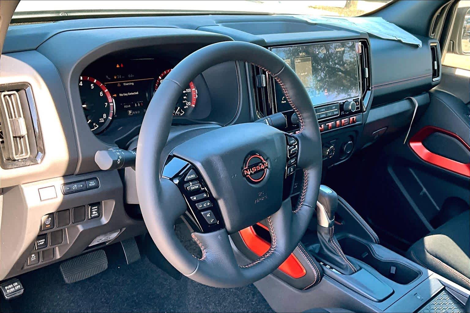 2026 Nissan Frontier PRO-X Boulder Gray Pearl at Sterling McCall Nissan
