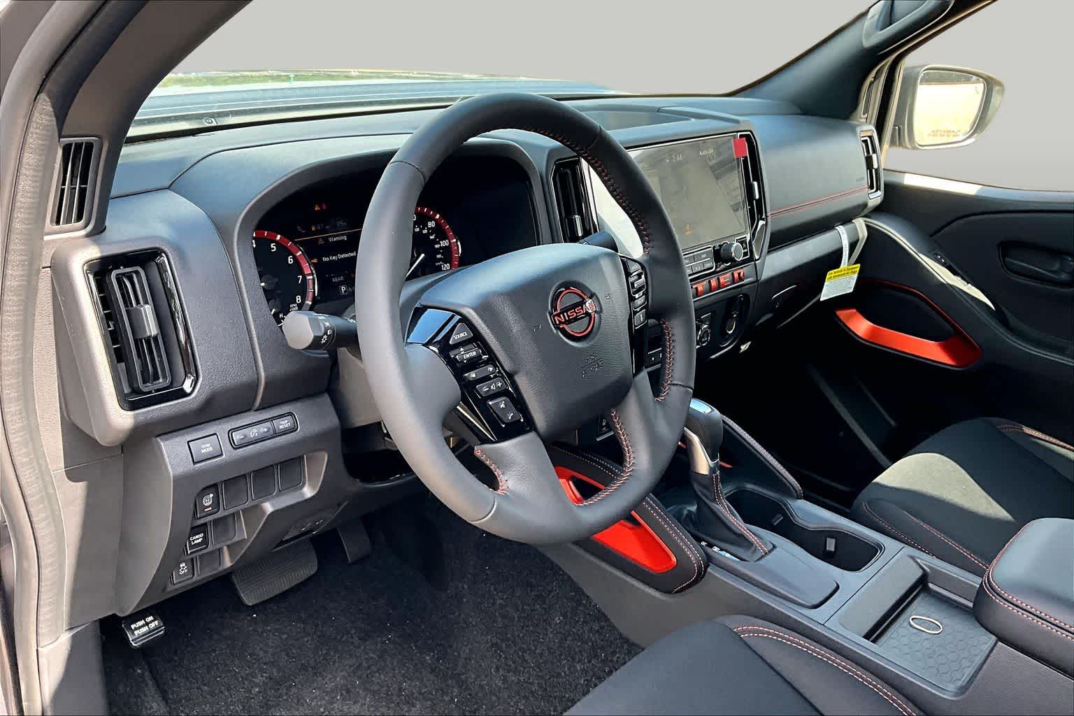 2026 Nissan Frontier PRO-X Gun Metallic at Sterling McCall Nissan