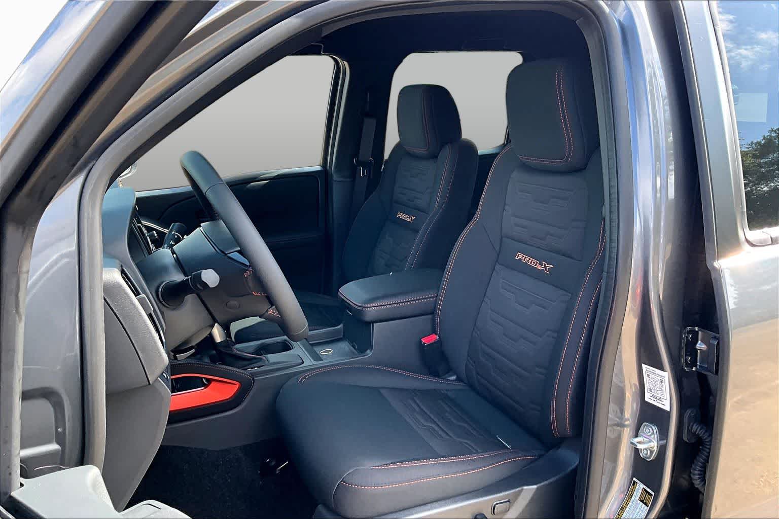 2026 Nissan Frontier PRO-X Gun Metallic at Sterling McCall Nissan