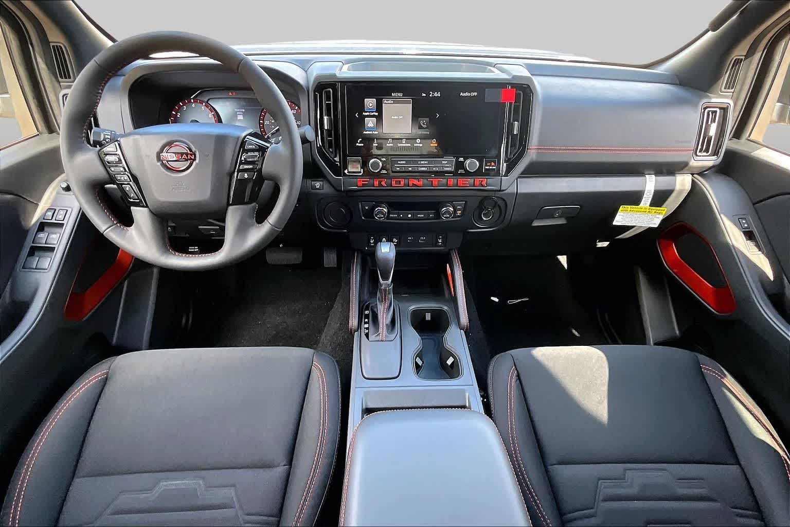 2026 Nissan Frontier PRO-X Gun Metallic at Sterling McCall Nissan
