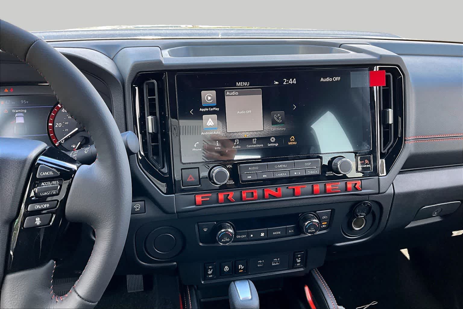 2026 Nissan Frontier PRO-X Gun Metallic at Sterling McCall Nissan