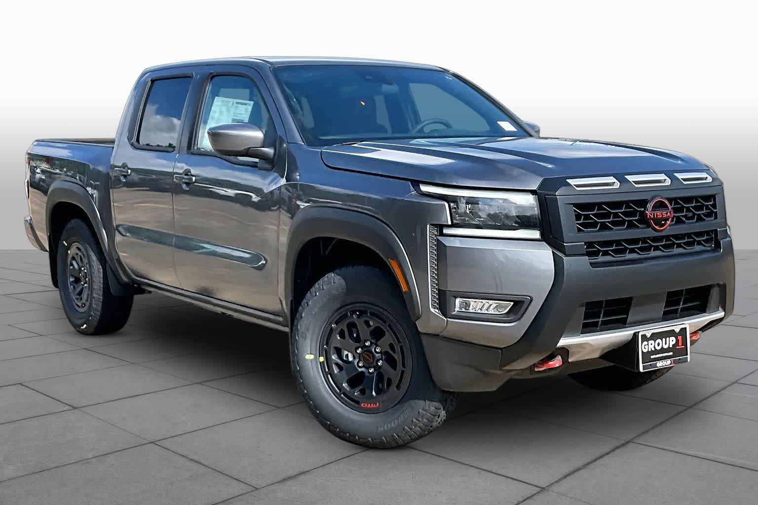 2026 Nissan Frontier PRO-X Gun Metallic at Sterling McCall Nissan