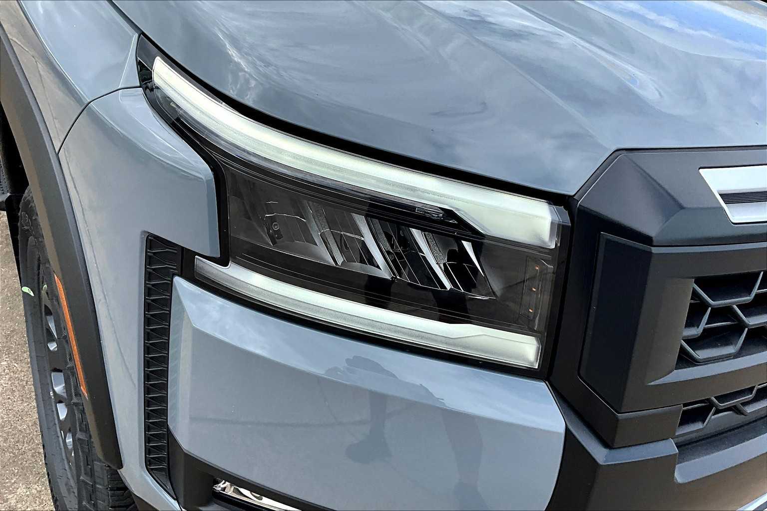 2026 Nissan Frontier PRO-X Boulder Gray Pearl at Sterling McCall Nissan