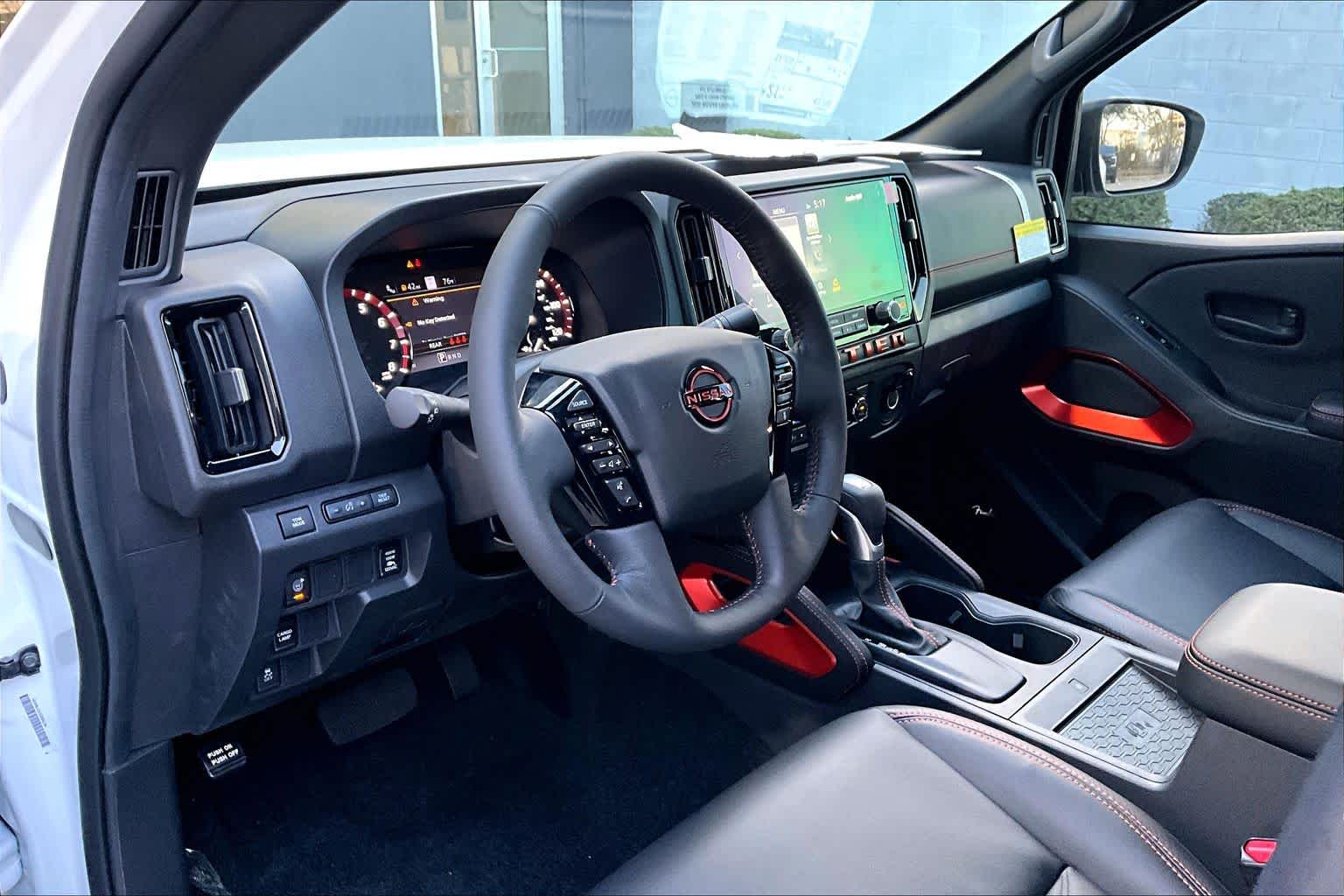 2026 Nissan Frontier PRO-X Glacier White at Sterling McCall Nissan