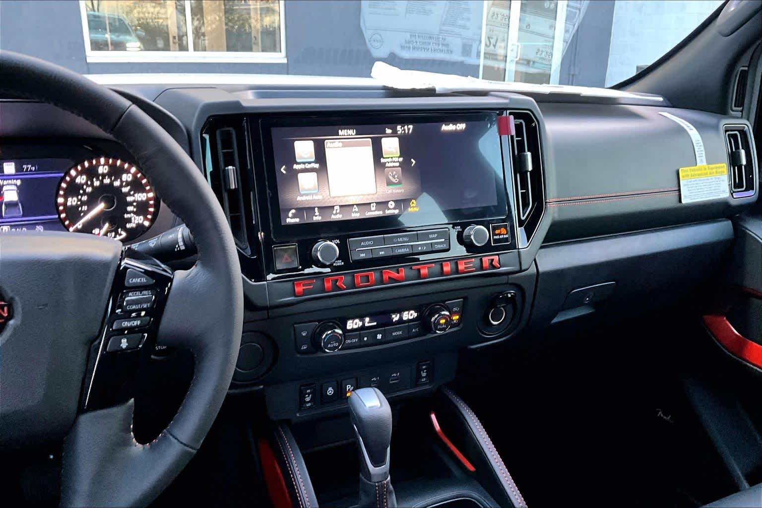 2026 Nissan Frontier PRO-X Glacier White at Sterling McCall Nissan
