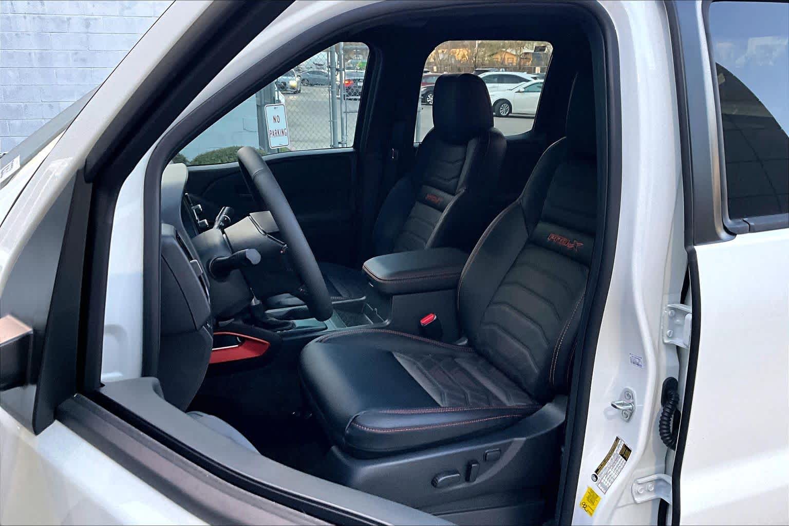 2026 Nissan Frontier PRO-X Glacier White at Sterling McCall Nissan