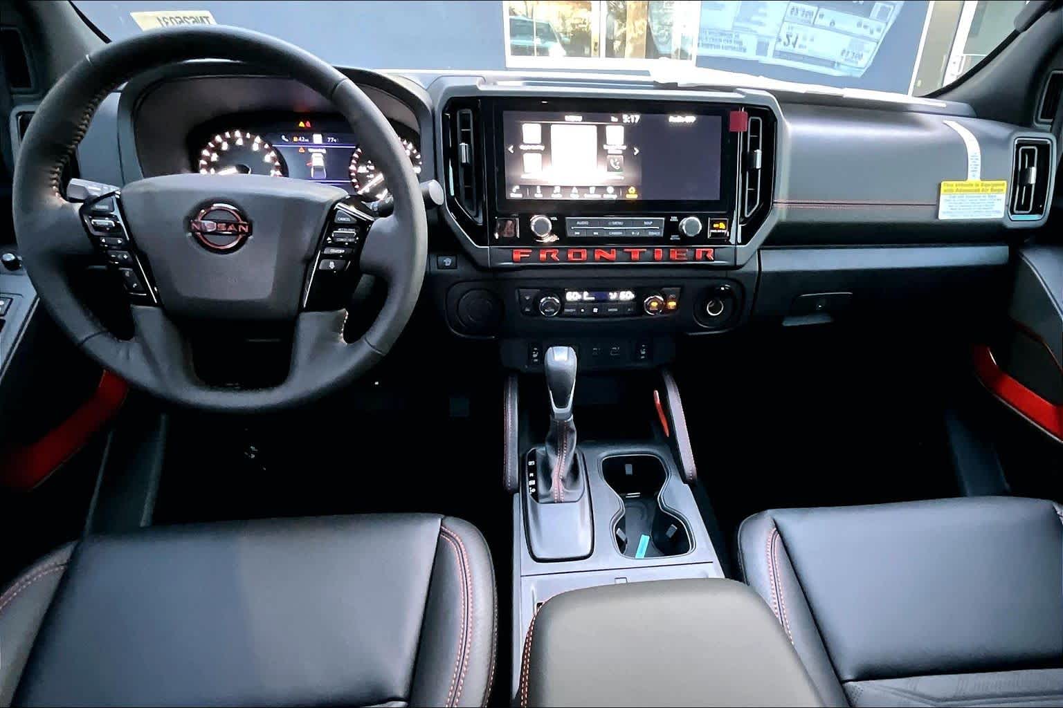 2026 Nissan Frontier PRO-X Glacier White at Sterling McCall Nissan