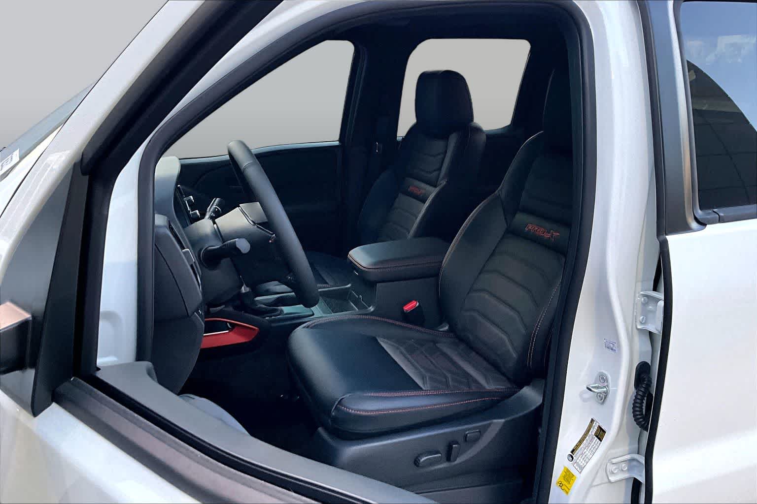 2026 Nissan Frontier PRO-X Glacier White at AutoNation Toyota Gulf Fwy