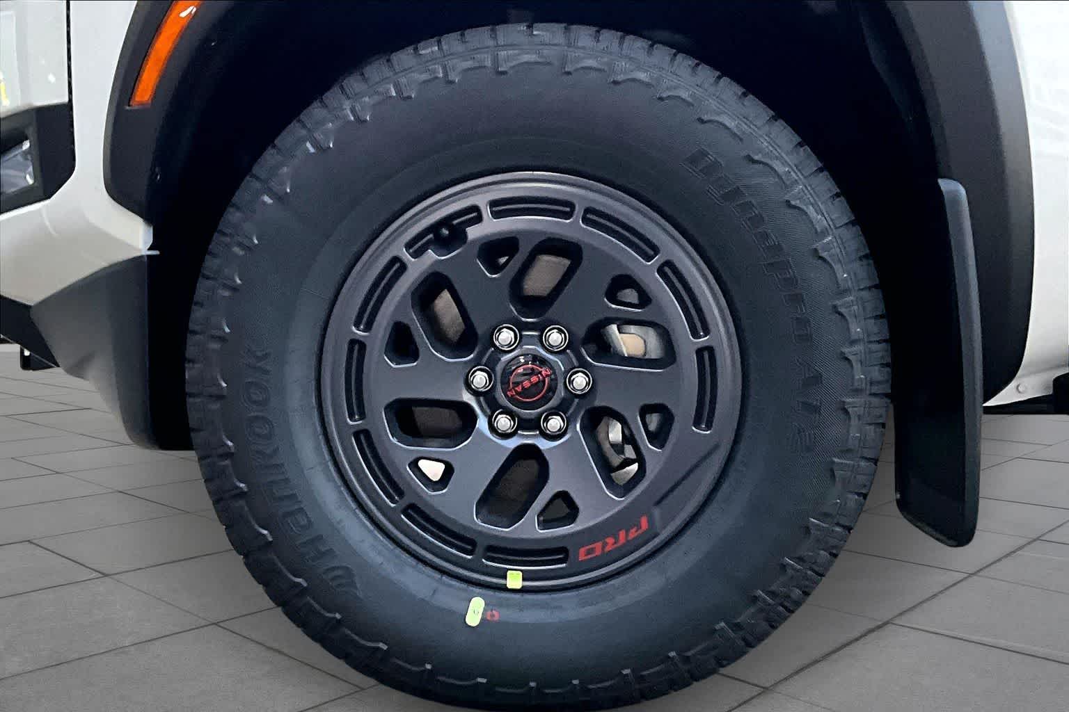 2026 Nissan Frontier PRO-X Glacier White at AutoNation Toyota Gulf Fwy