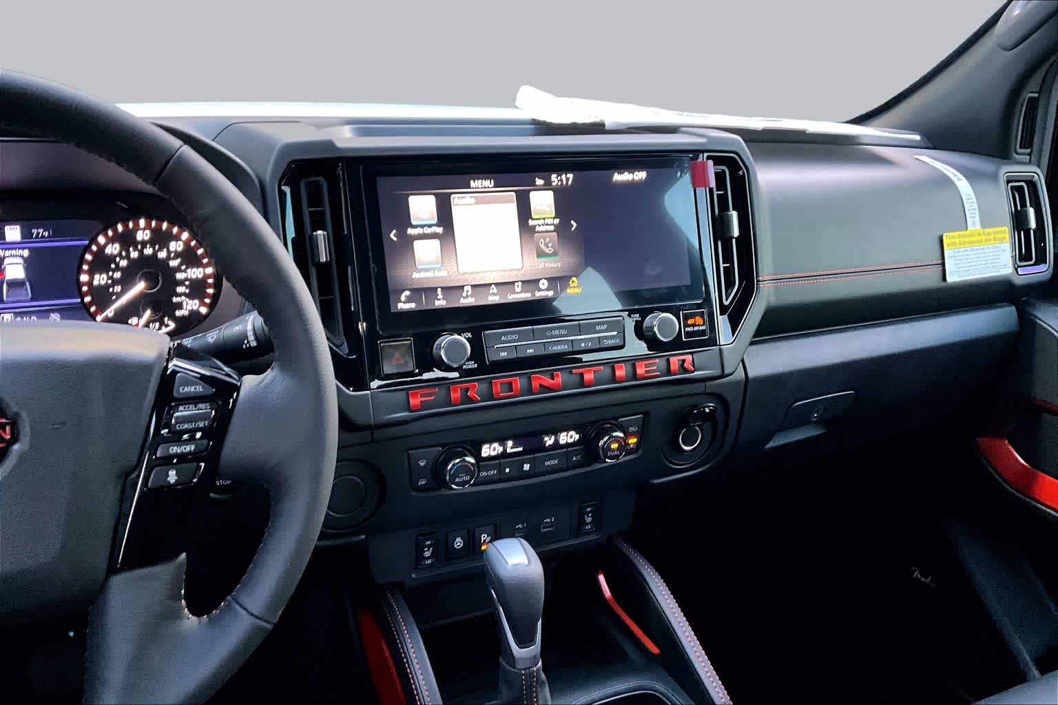 2026 Nissan Frontier PRO-X Glacier White at AutoNation Toyota Gulf Fwy