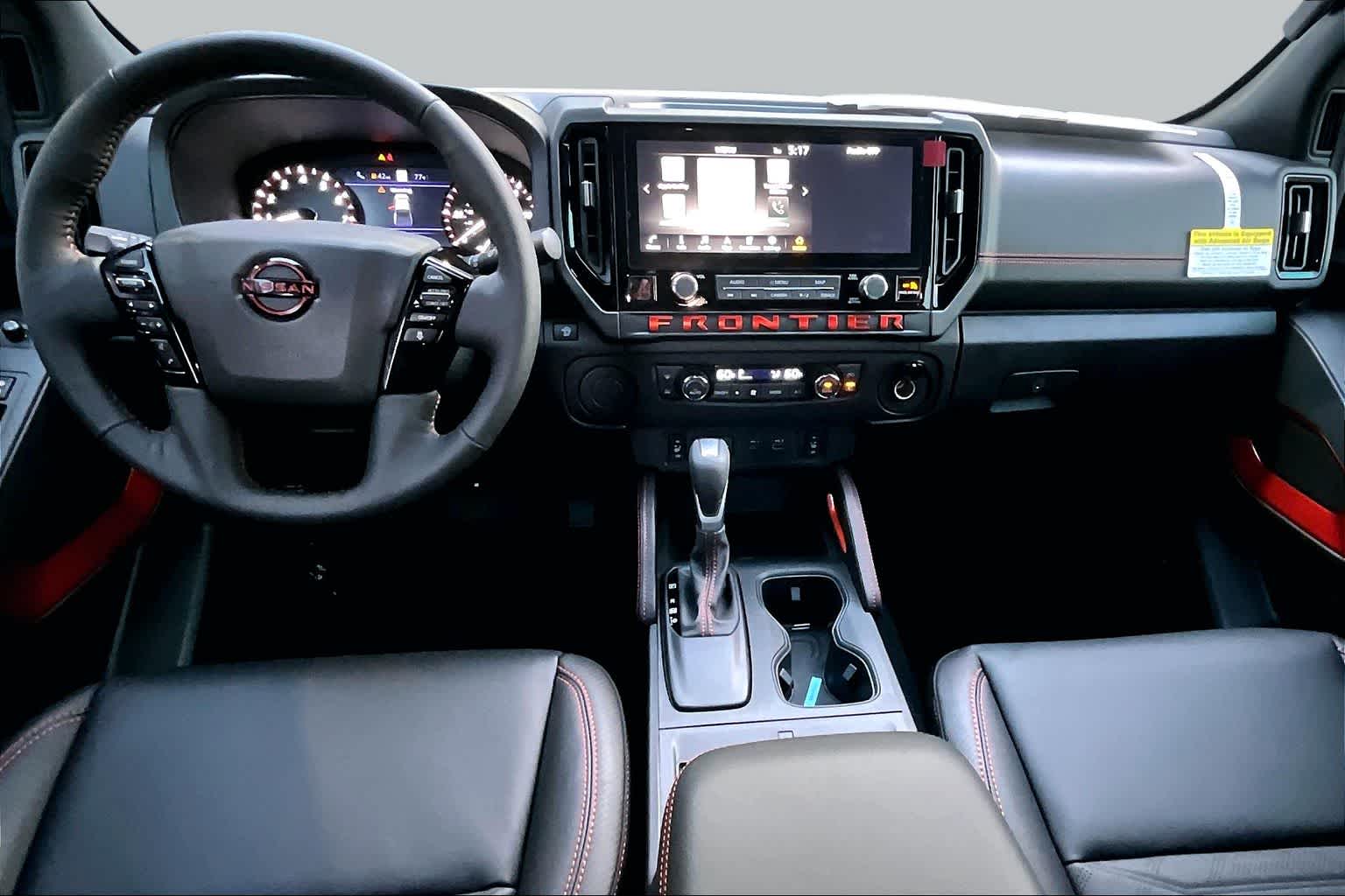 2026 Nissan Frontier PRO-X Glacier White at AutoNation Toyota Gulf Fwy