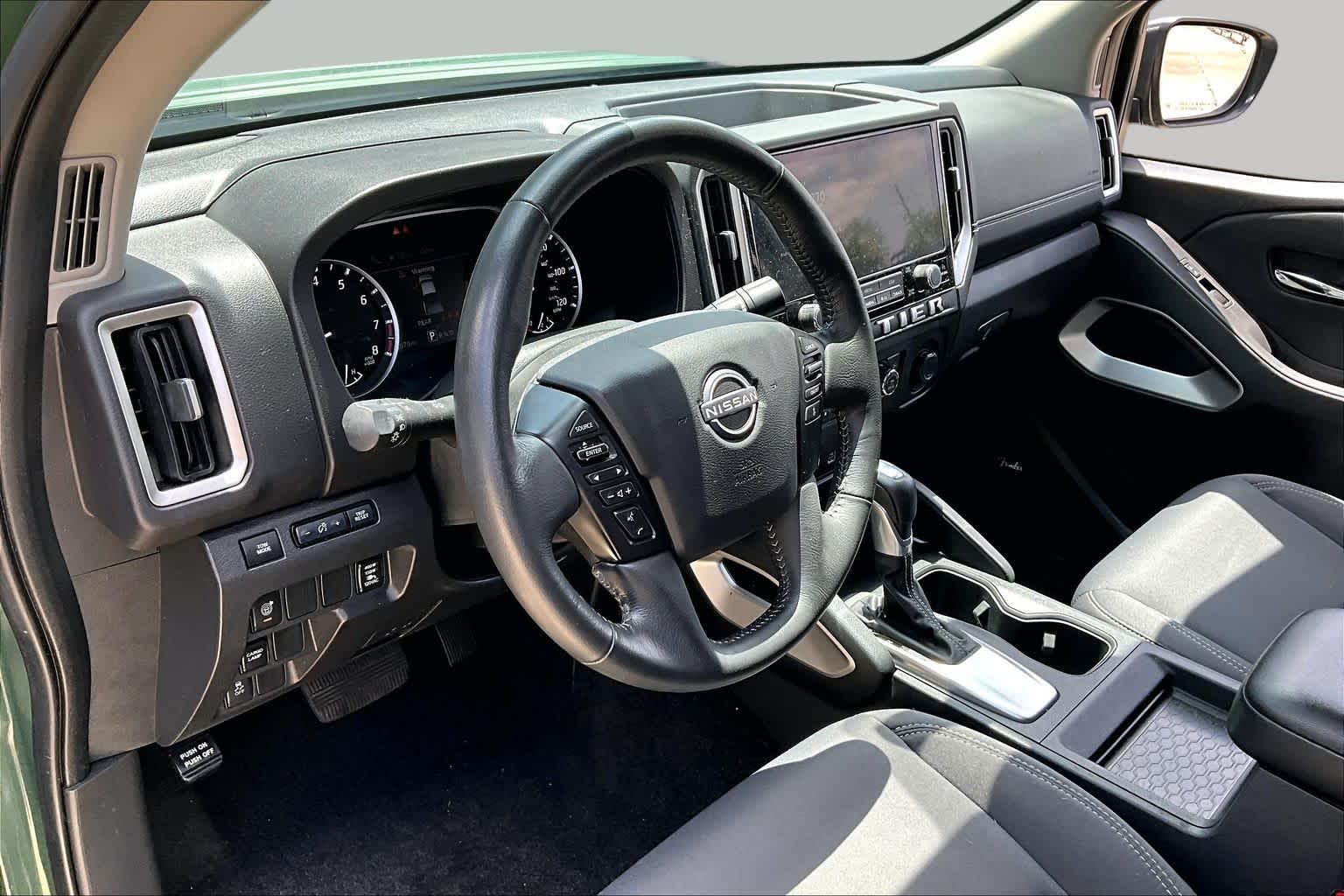 2025 Nissan Frontier SV Tactical Green Metallic at Beck & Masten Kia