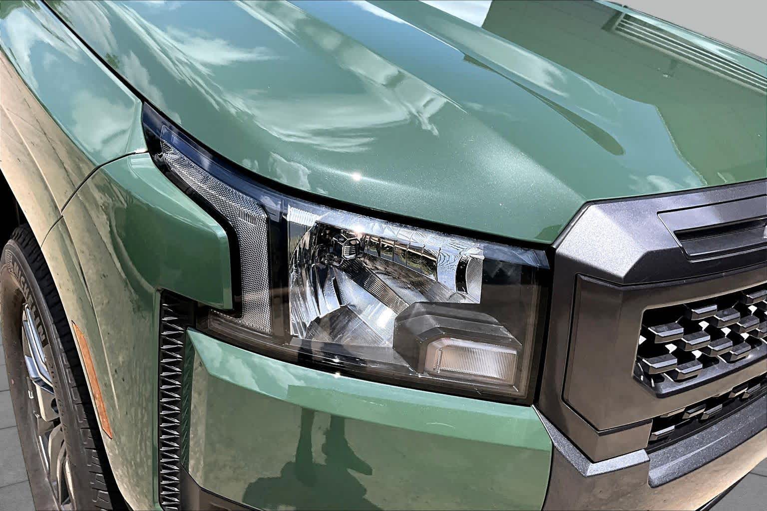 2025 Nissan Frontier SV Tactical Green Metallic at Beck & Masten Kia