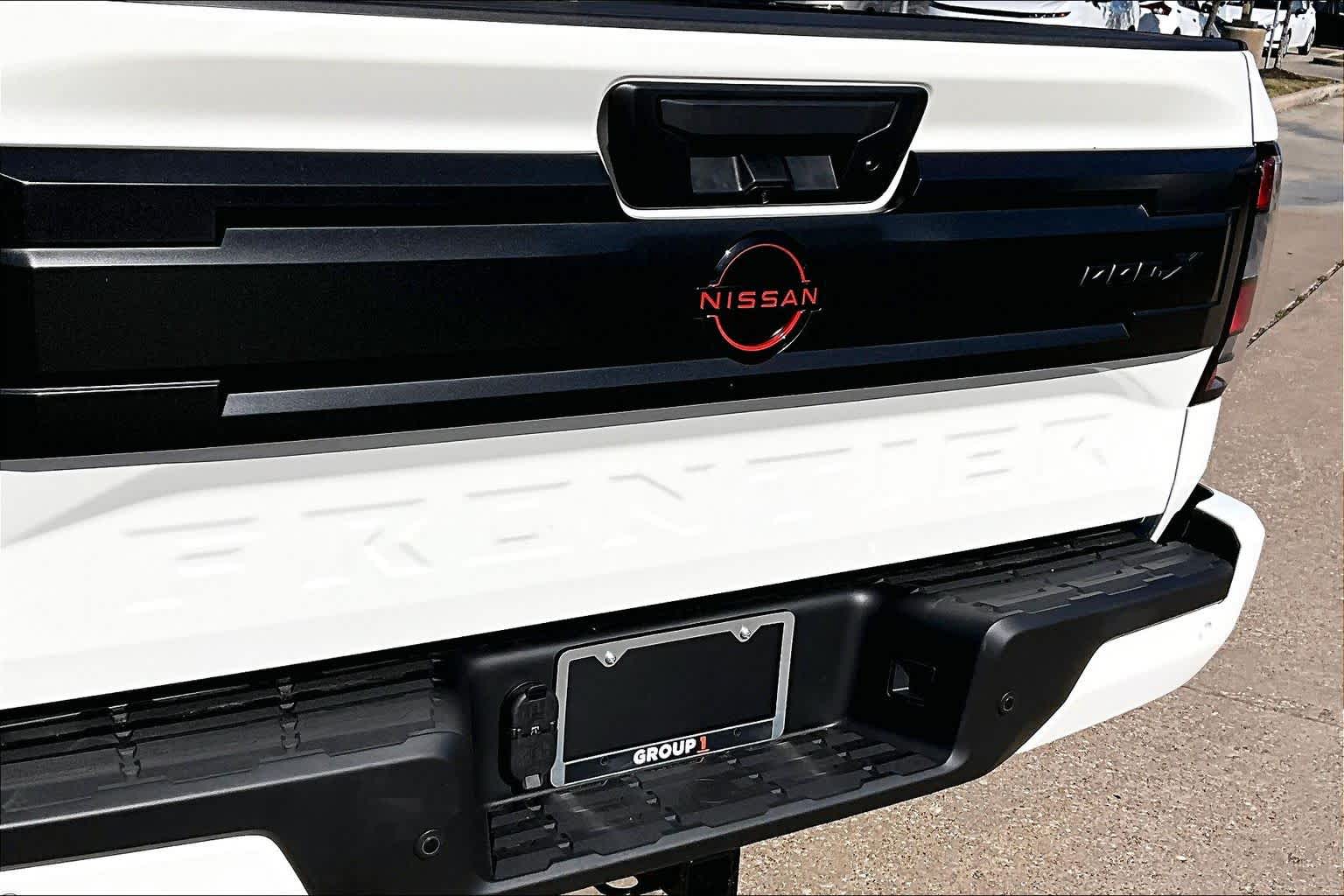 2026 Nissan Frontier PRO-X Glacier White at Sterling McCall Nissan