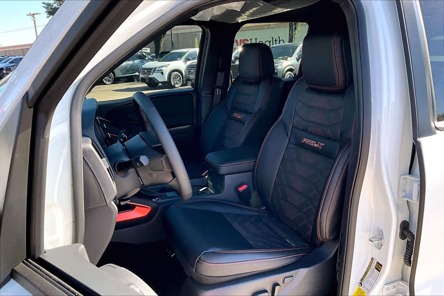 2026 Nissan Frontier PRO-X Glacier White at Sterling McCall Nissan