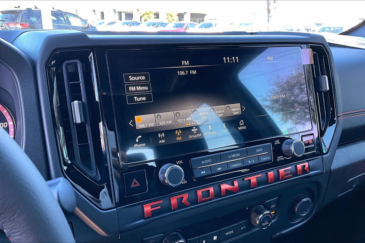 2026 Nissan Frontier PRO-X Glacier White at Sterling McCall Nissan