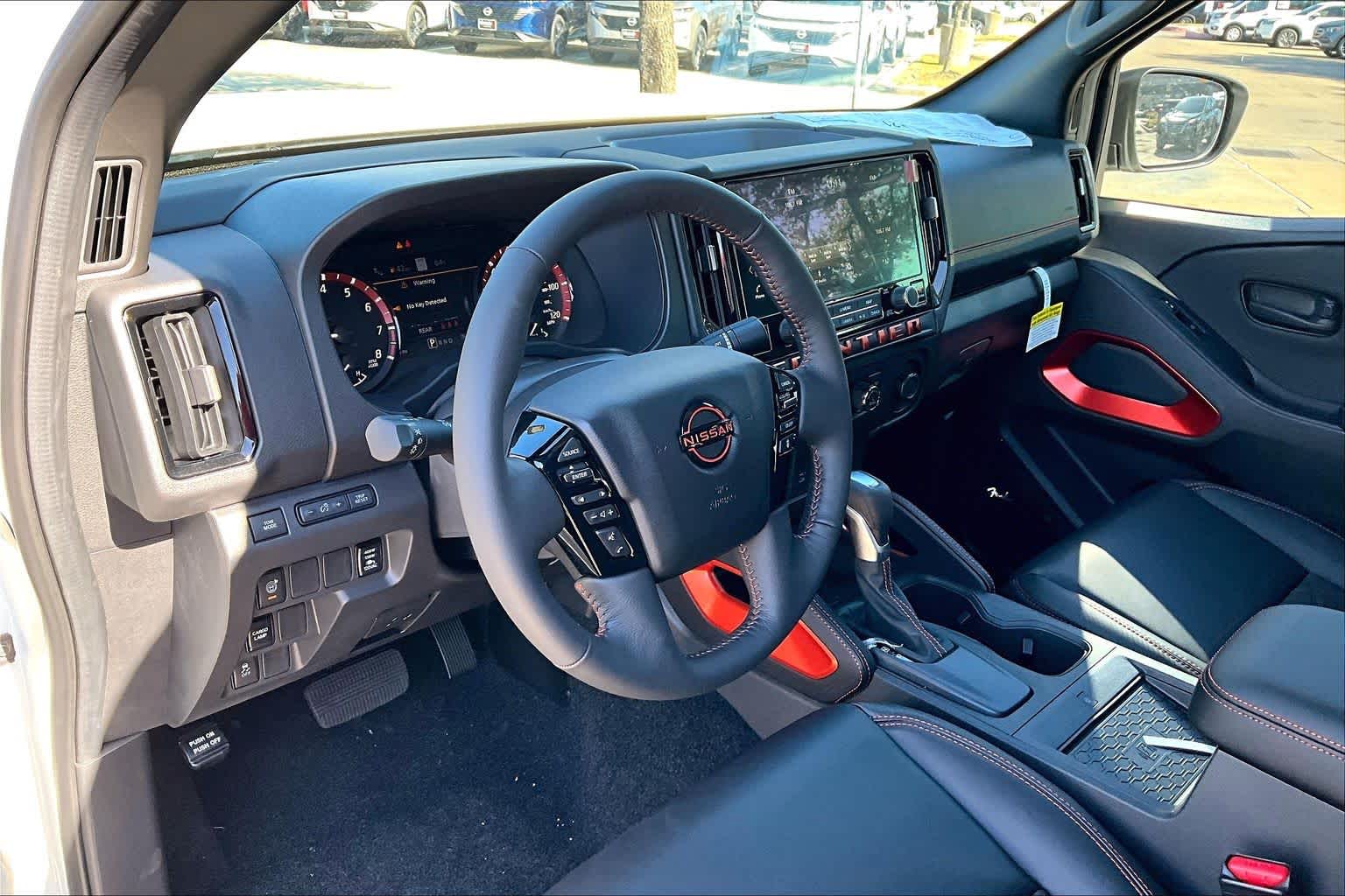 2026 Nissan Frontier PRO-X Glacier White at Sterling McCall Nissan