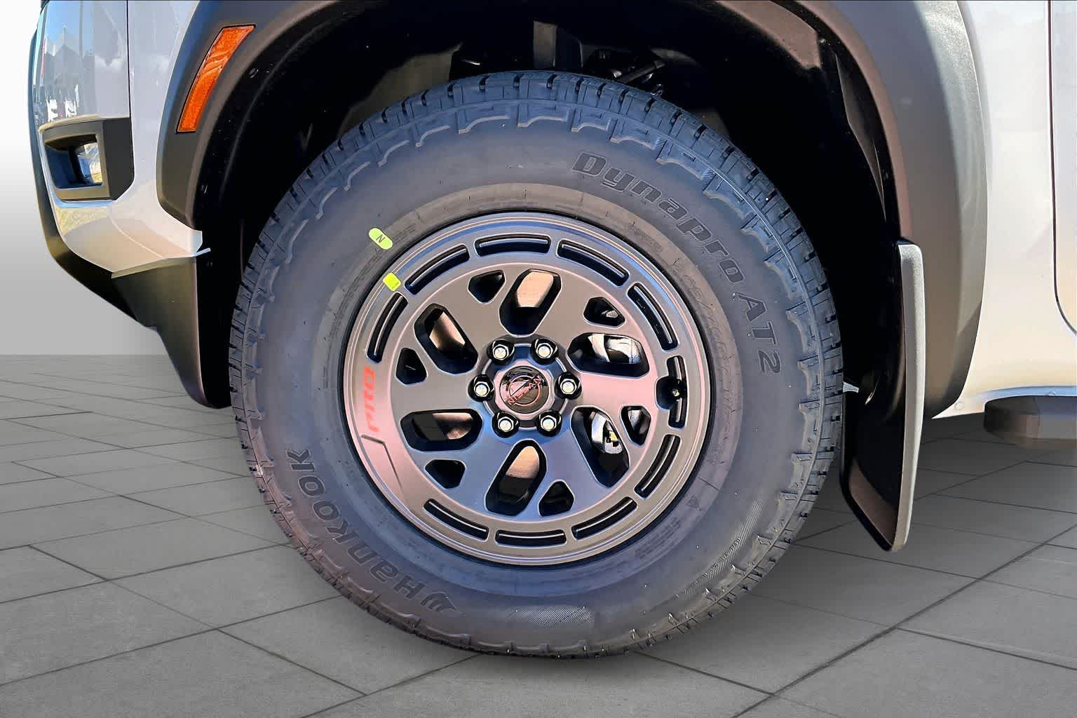 2026 Nissan Frontier PRO-X Glacier White at AutoNation Toyota Gulf Fwy