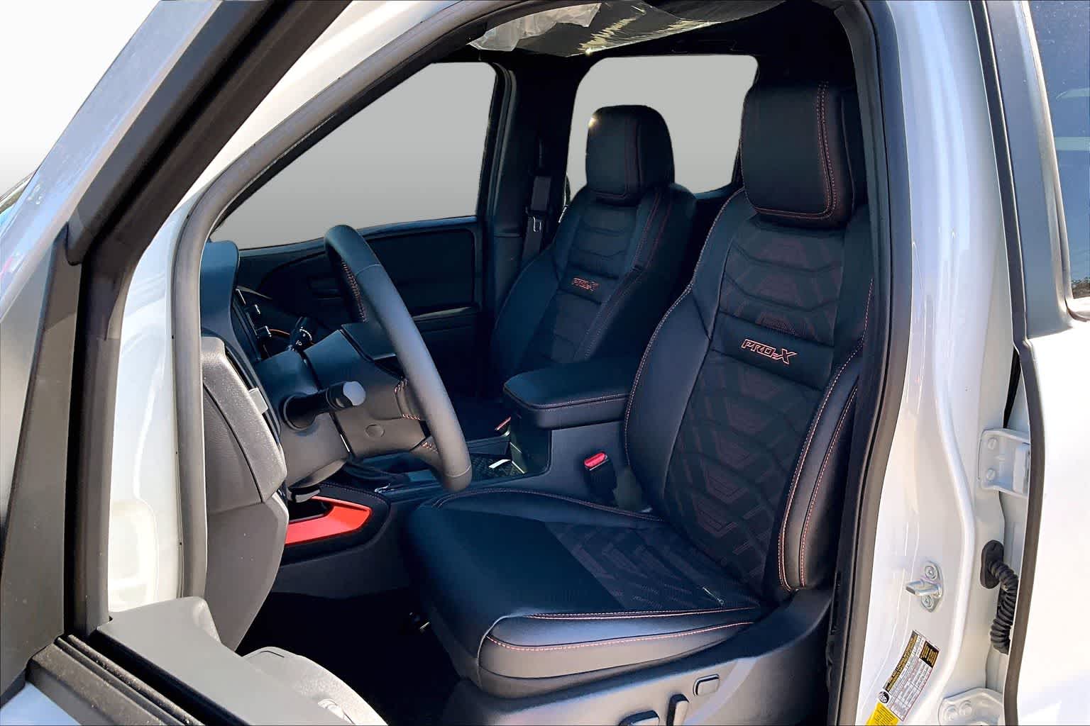 2026 Nissan Frontier PRO-X Glacier White at AutoNation Toyota Gulf Fwy