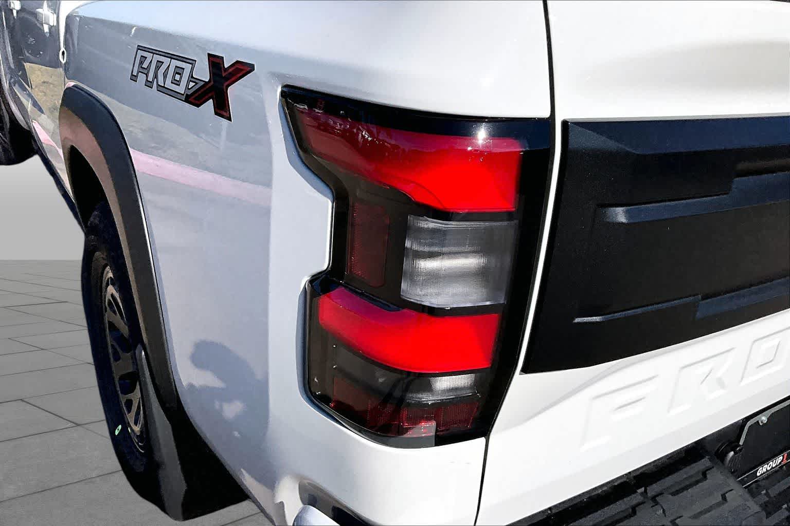 2026 Nissan Frontier PRO-X Glacier White at AutoNation Toyota Gulf Fwy