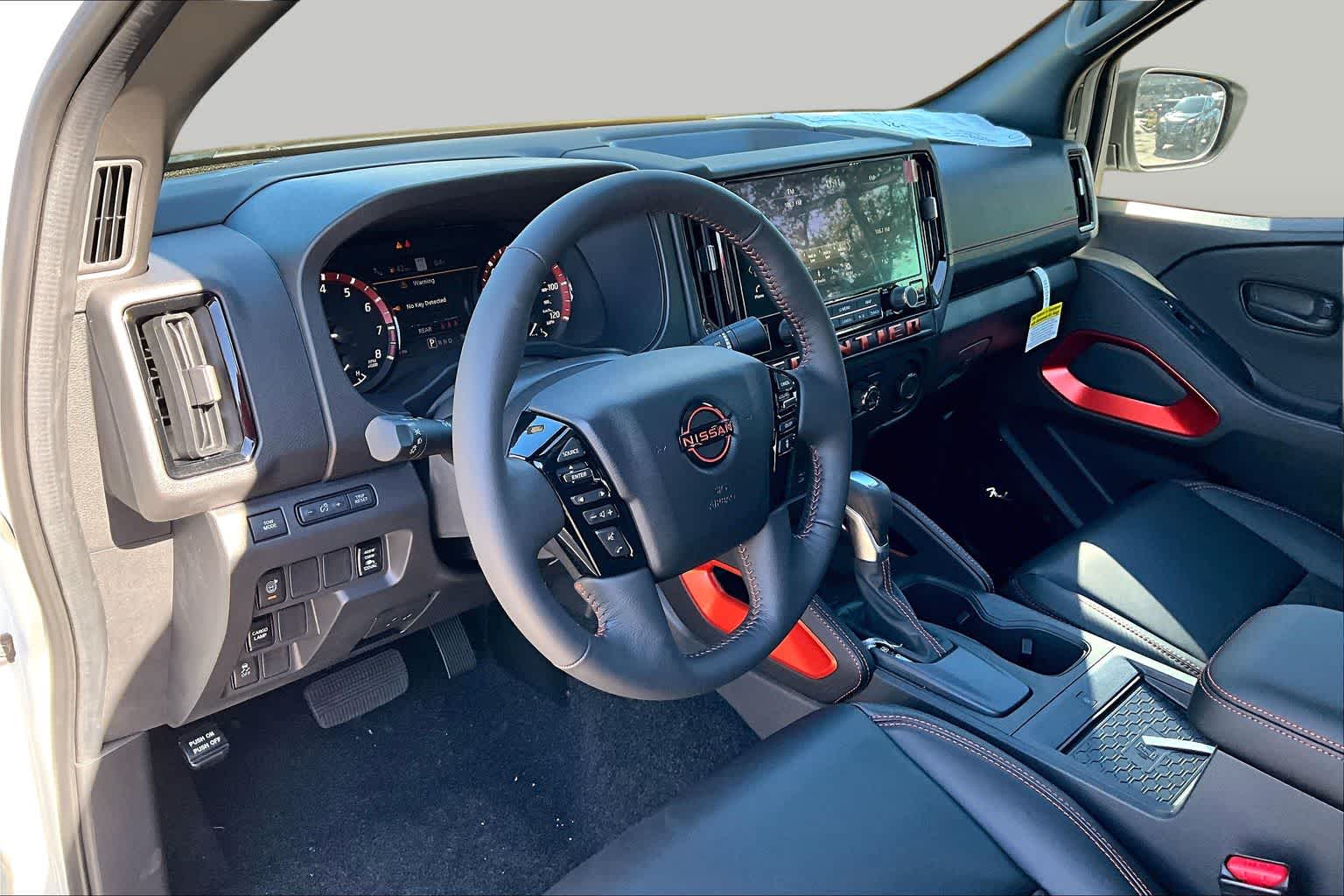 2026 Nissan Frontier PRO-X Glacier White at AutoNation Toyota Gulf Fwy