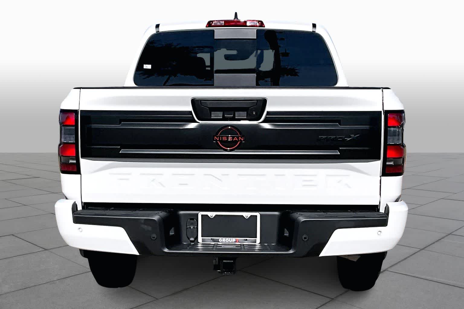 2026 Nissan Frontier PRO-X Glacier White at AutoNation Toyota Gulf Fwy