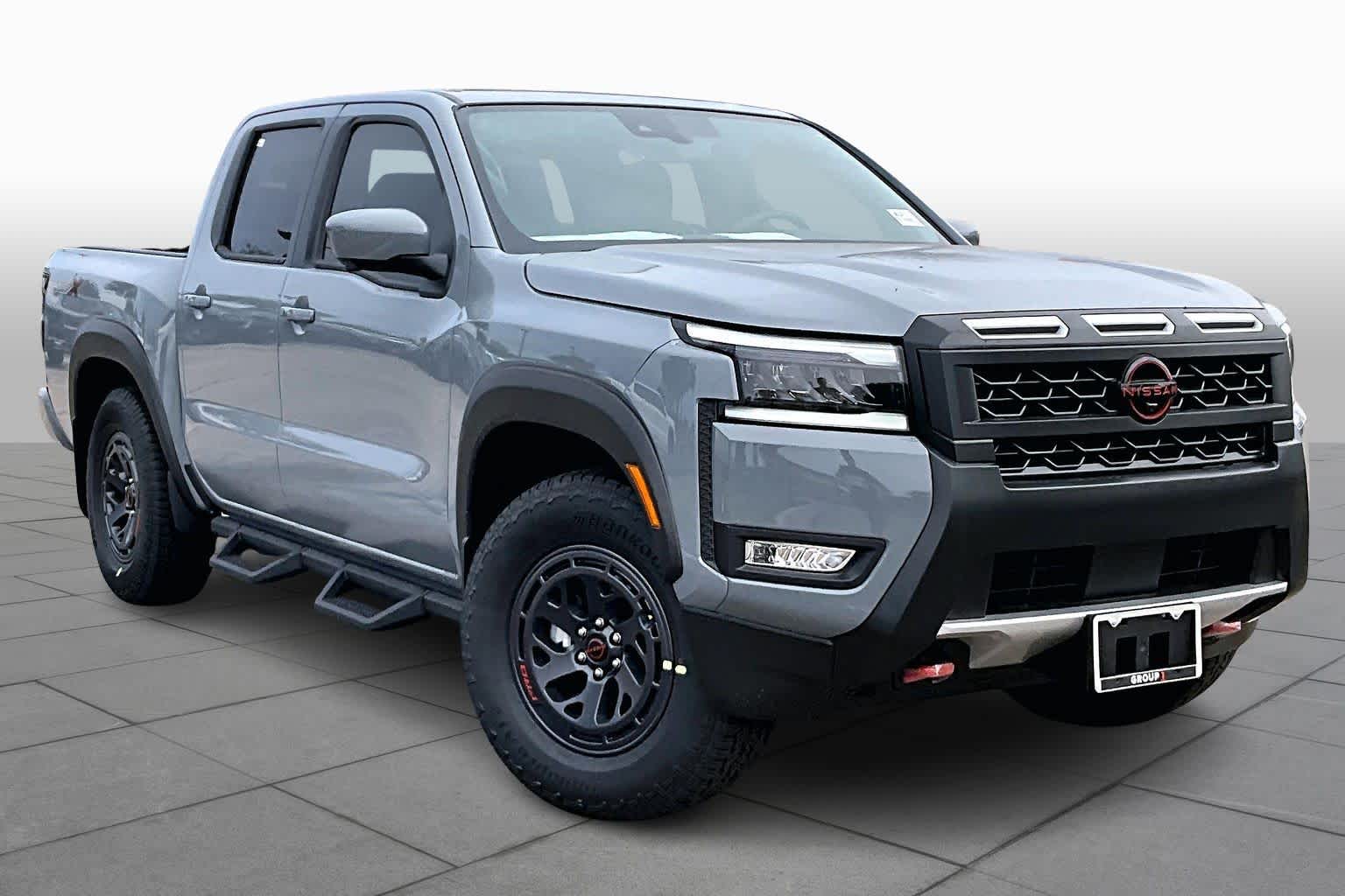 2026 Nissan Frontier PRO-X Boulder Gray Pearl at Sterling McCall Nissan