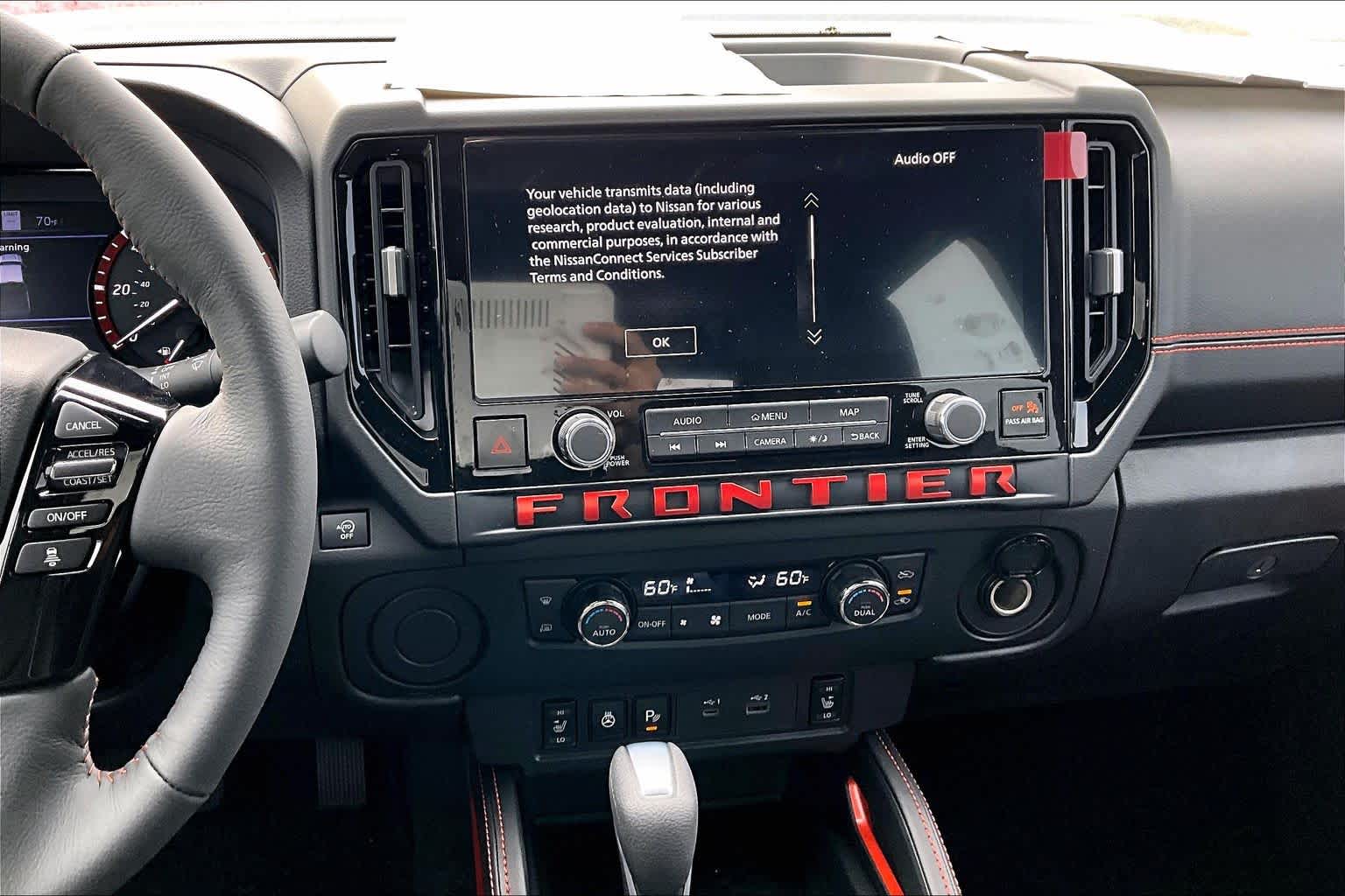 2026 Nissan Frontier PRO-X Boulder Gray Pearl at Sterling McCall Nissan