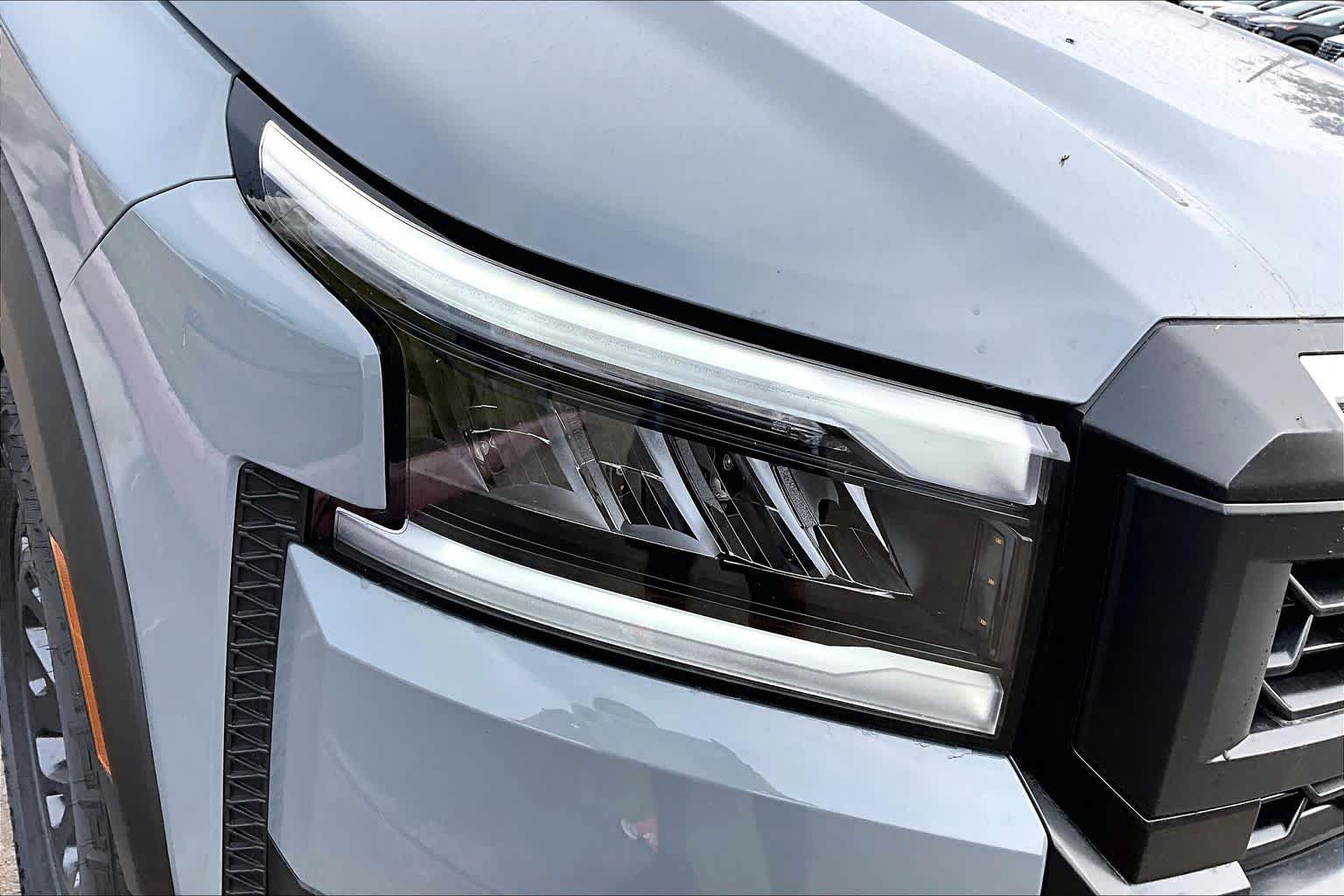 2026 Nissan Frontier PRO-X Boulder Gray Pearl at Sterling McCall Nissan