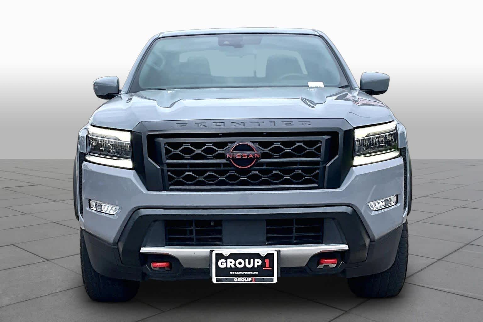 2023 Nissan Frontier PRO-X Boulder Gray Pearl at Group 1 GMC Buick South
