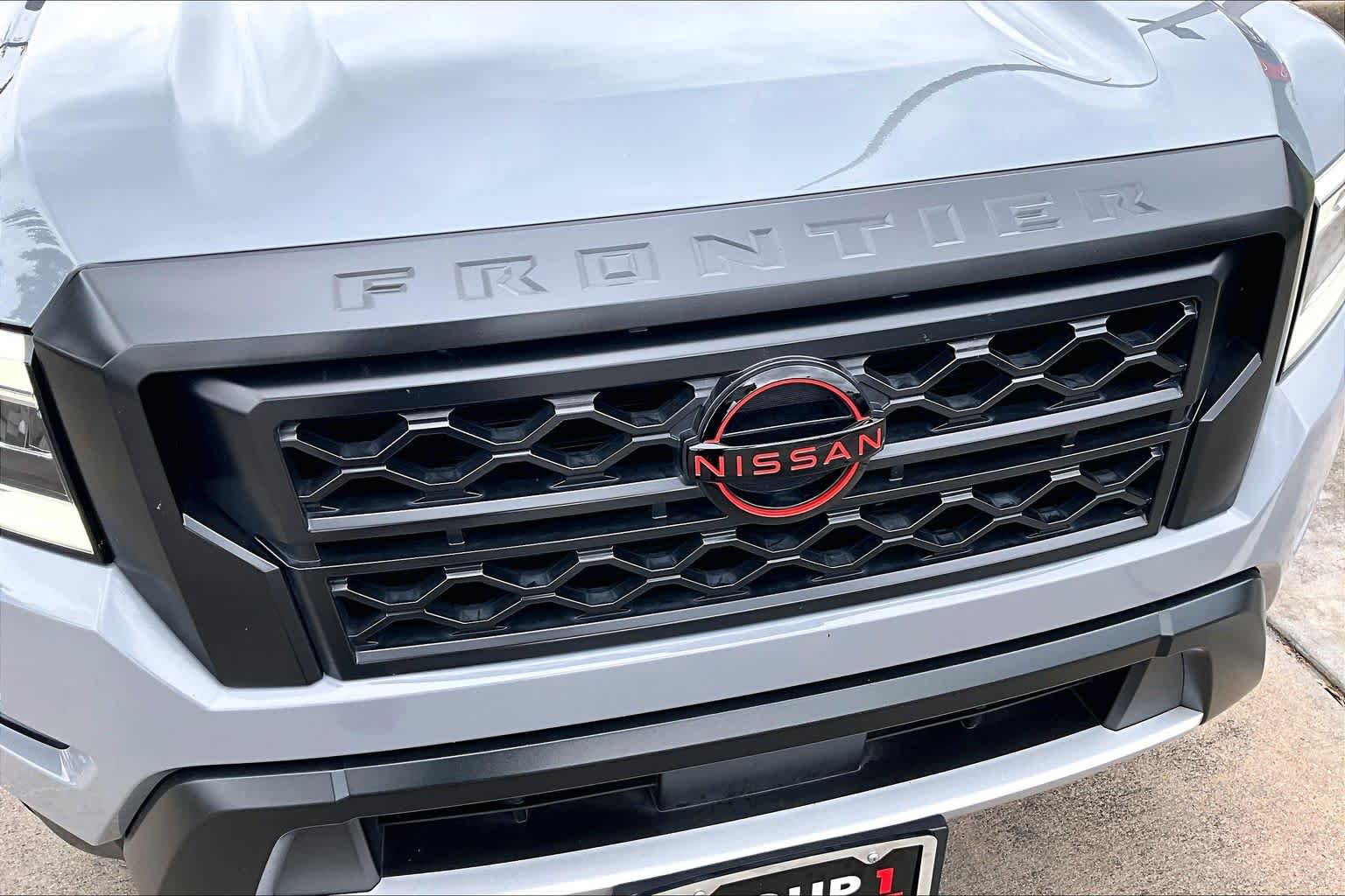 2023 Nissan Frontier PRO-X Boulder Gray Pearl at Group 1 GMC Buick South