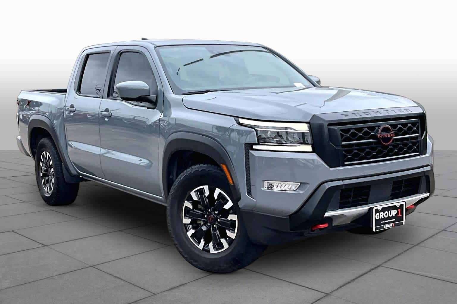 2023 Nissan Frontier PRO-X Boulder Gray Pearl at Group 1 GMC Buick South